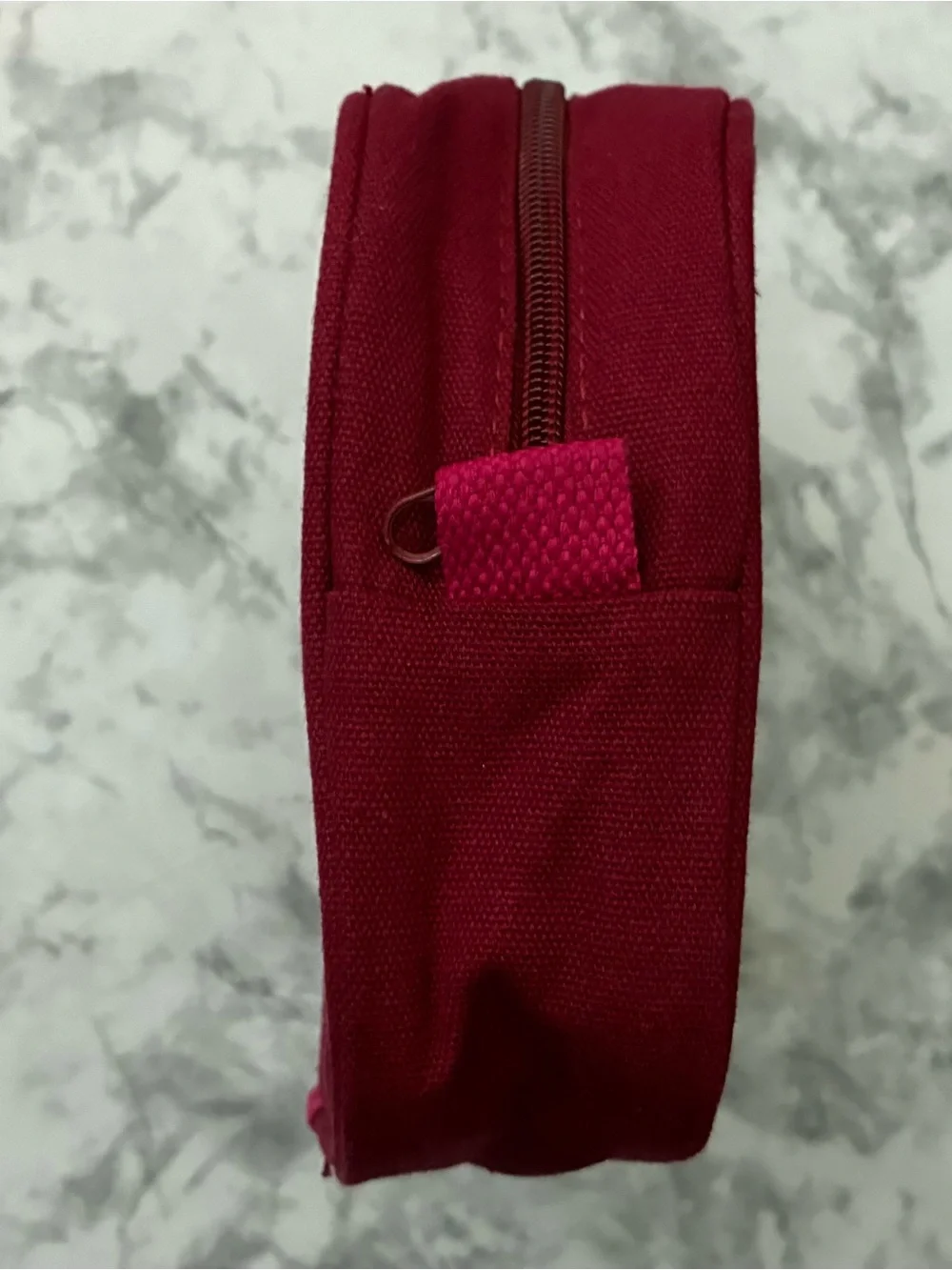 Dancing With The Stars Live Maroon Cosmetic Travel Bag Case